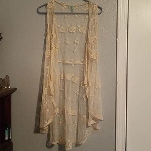 Lace cover up